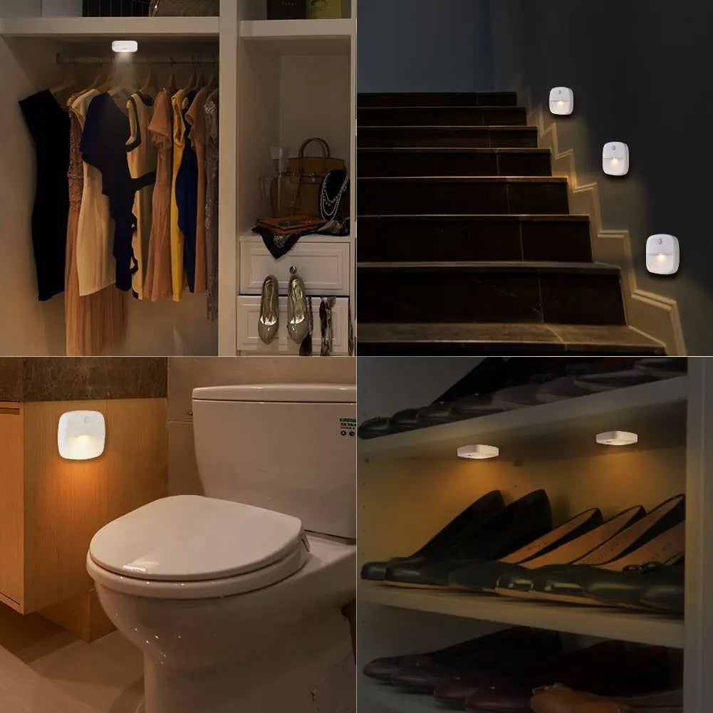 Smart Sensor LED Night Light for Kids and Bedrooms | Auto-On Plug-in Night Light
