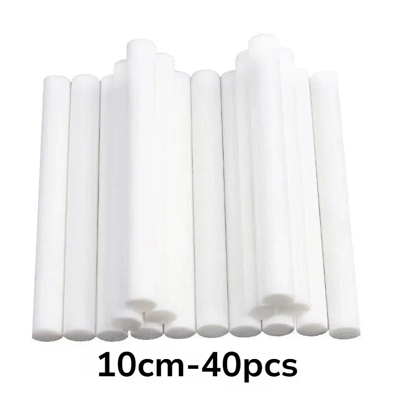 Filter Cotton Sticks for Humidifier | Replacement Wicks for USB Diffusers