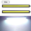 17cm Super Bright COB LED Fog Light Bulb | 12V 6500K Daytime Running Light Strip for Car