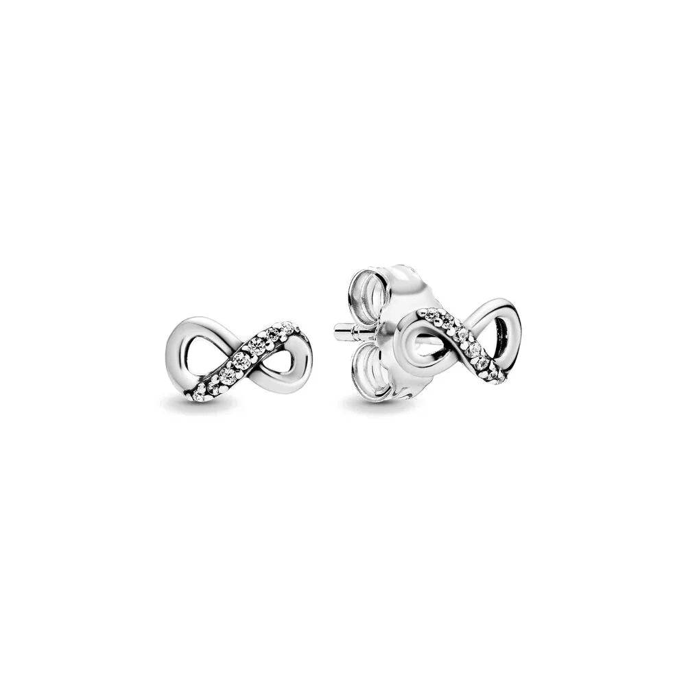 Double Hoop Family Tree Crown Earrings | 925 Sterling Silver Studs
