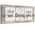 All Of Me Loves All Of You - Canvas