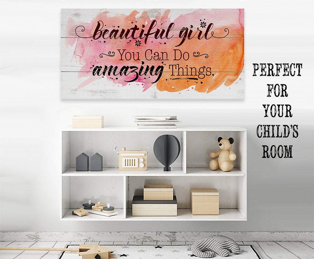Beautiful Girl 2 - Canvas