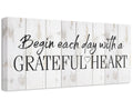 Begin Each Day - Canvas