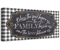 Bless The Food Before Us - Canvas