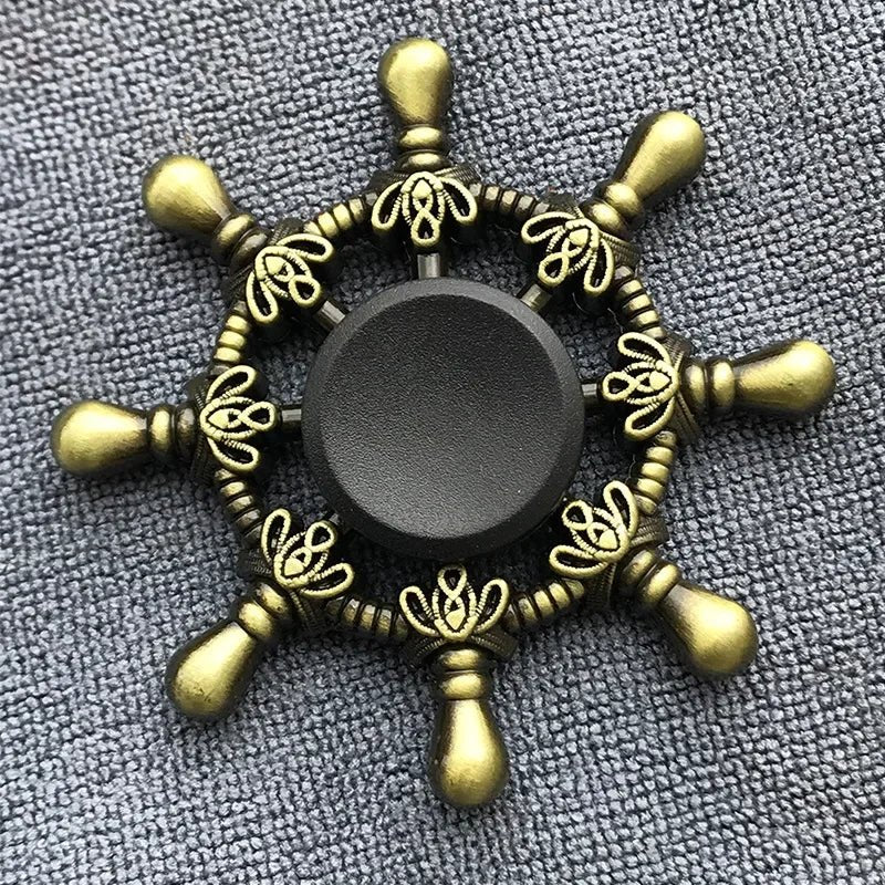 Bronze Metal Alloy Fidget Spinner | R188 Bearing Stress Relief Toy