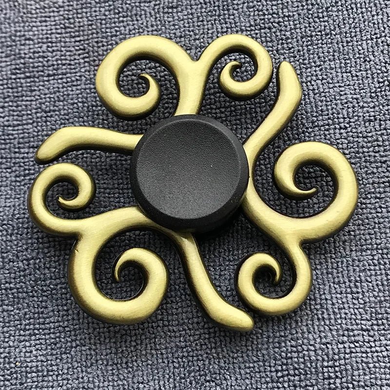 Bronze Metal Alloy Fidget Spinner | R188 Bearing Stress Relief Toy