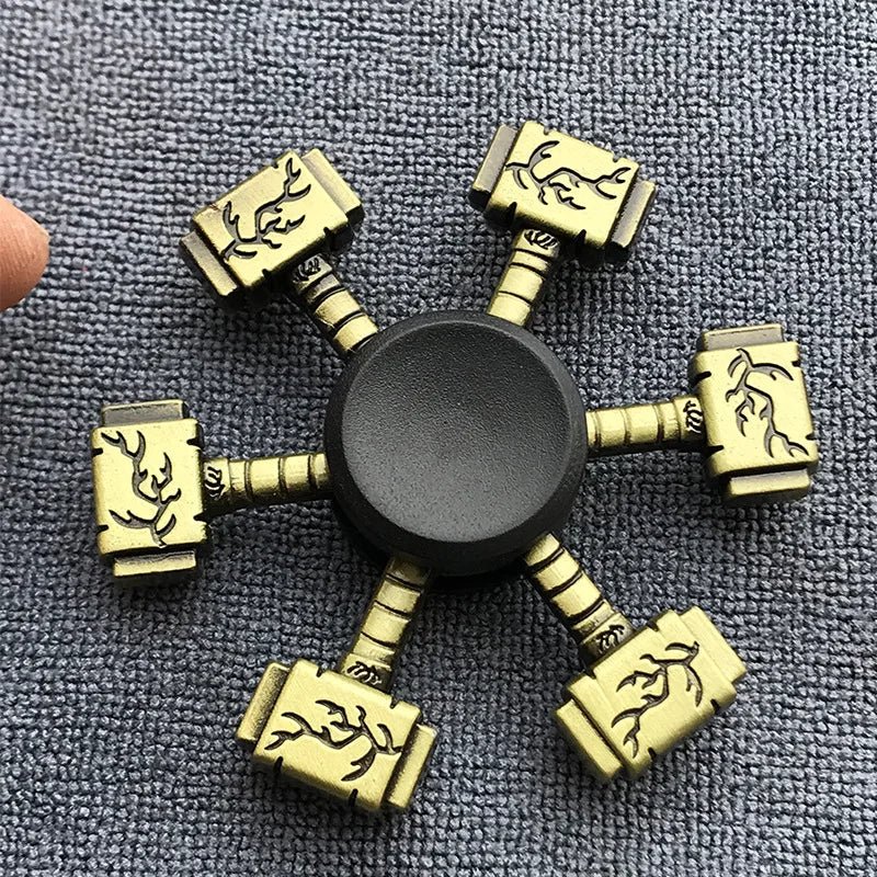Bronze Metal Alloy Fidget Spinner | R188 Bearing Stress Relief Toy