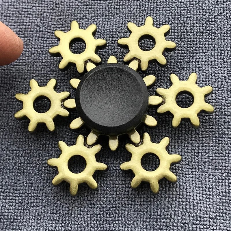 Bronze Metal Alloy Fidget Spinner | R188 Bearing Stress Relief Toy