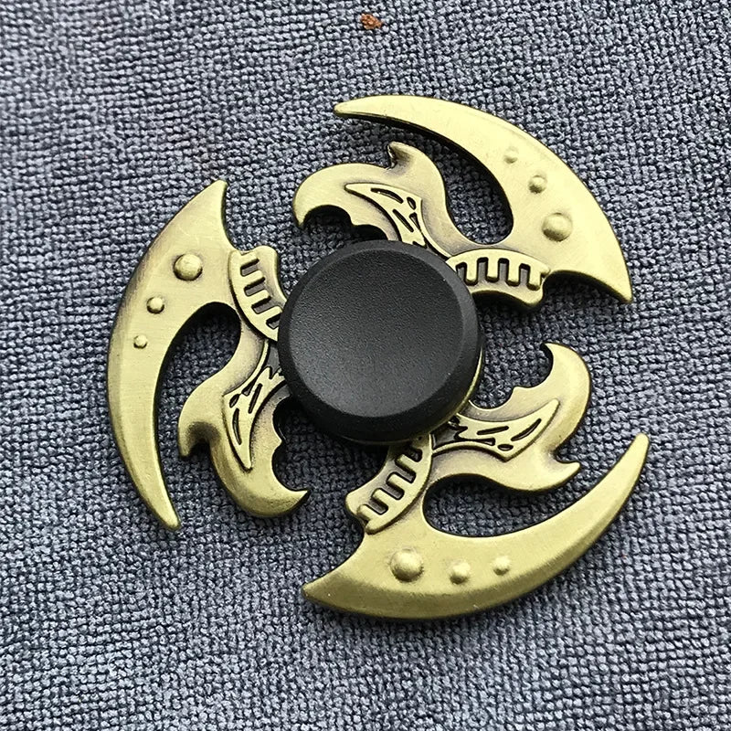 Bronze Metal Alloy Fidget Spinner | R188 Bearing Stress Relief Toy