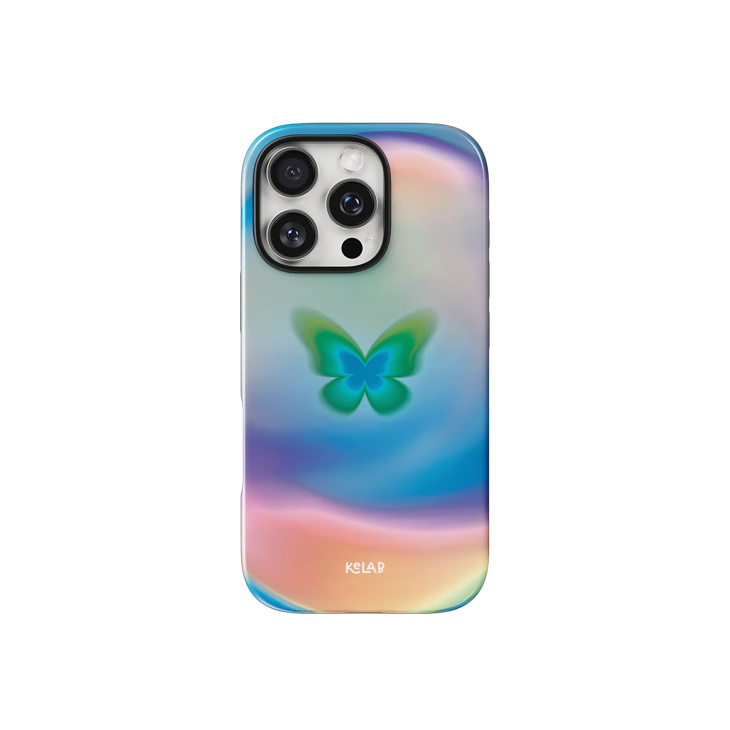 Celestial Wings | Gradient Butterfly iPhone Case