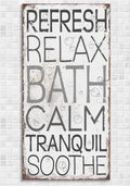 Calm Bath - Canvas