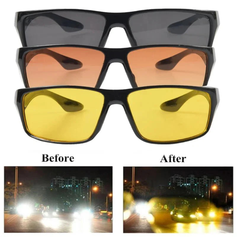 Car Night Vision Goggles | Anti-Glare Sunglasses for Safer Driving