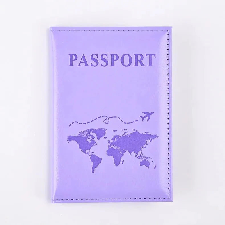 Colorful Passport Holder | Travel Wallet and Protective Cover