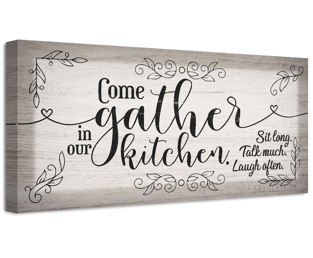 Come Gather - Canvas