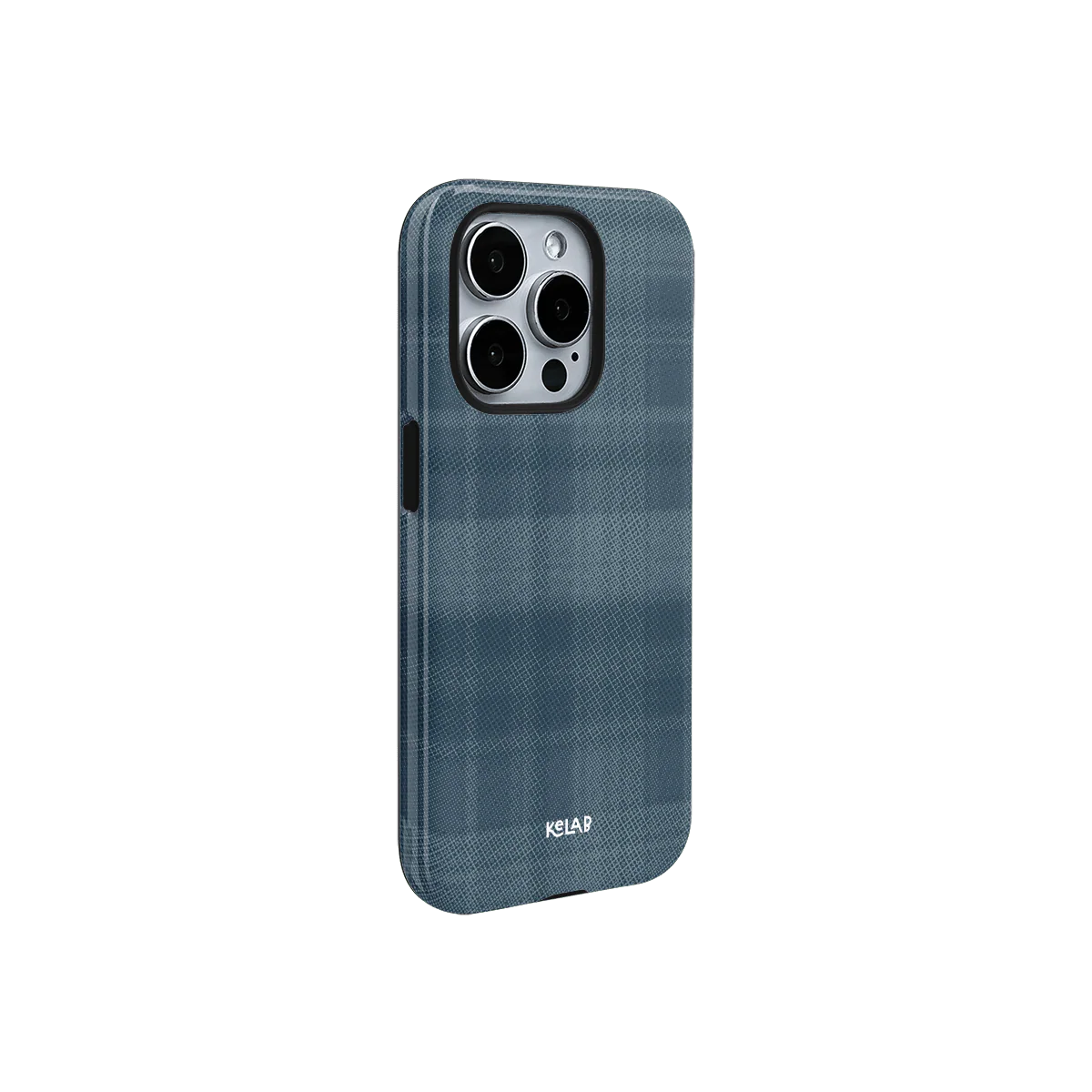 Denim | Blue Flannel Minimalist iPhone Case