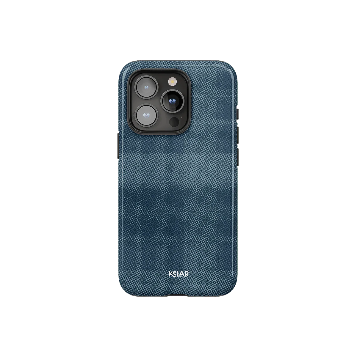 Denim | Blue Flannel Minimalist iPhone Case