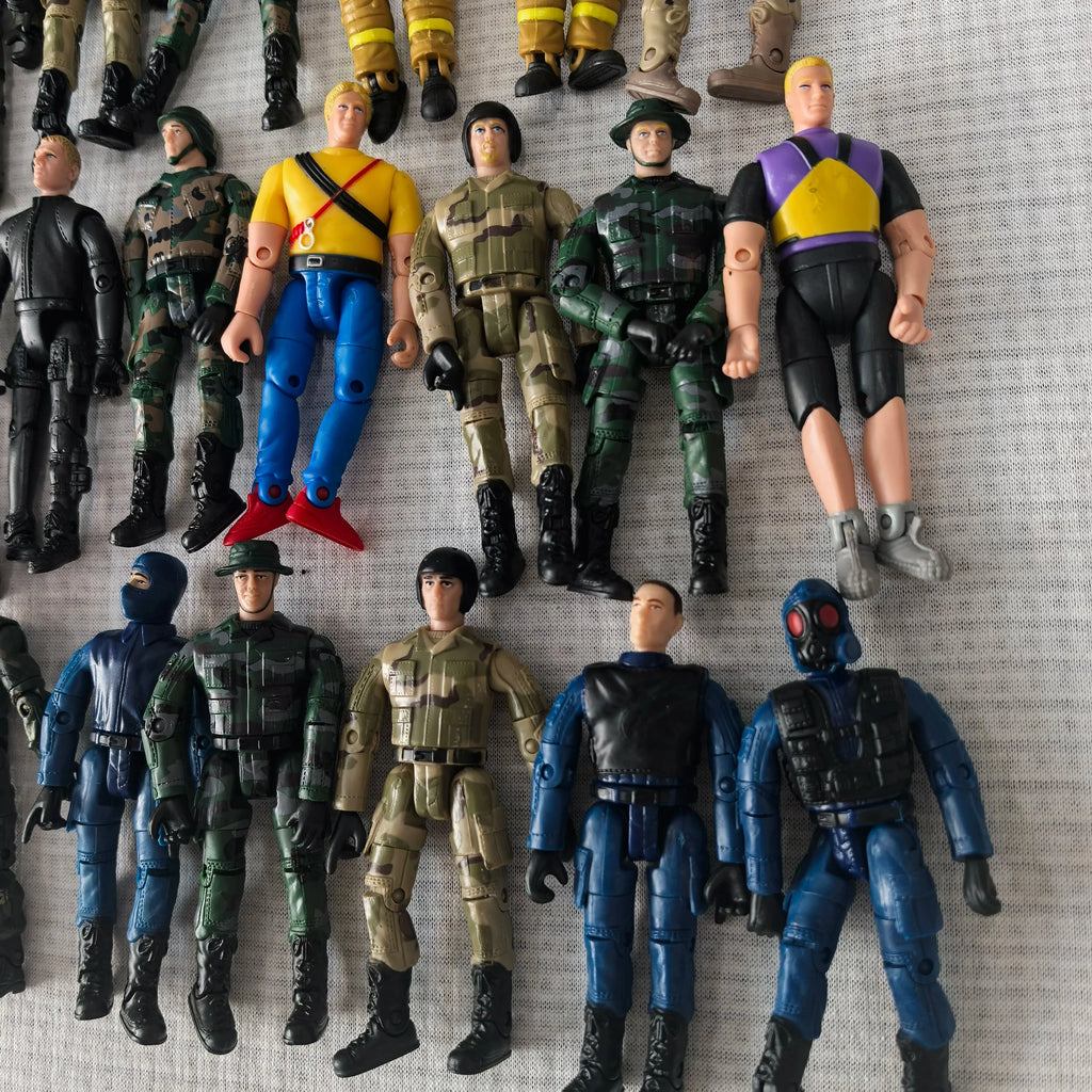 Elite Force Military Action Figures | 5-Piece 10cm Soldier Model Set