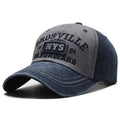 Washed Embroidered Baseball Cap | Unisex Casual Cotton Outdoor Hat
