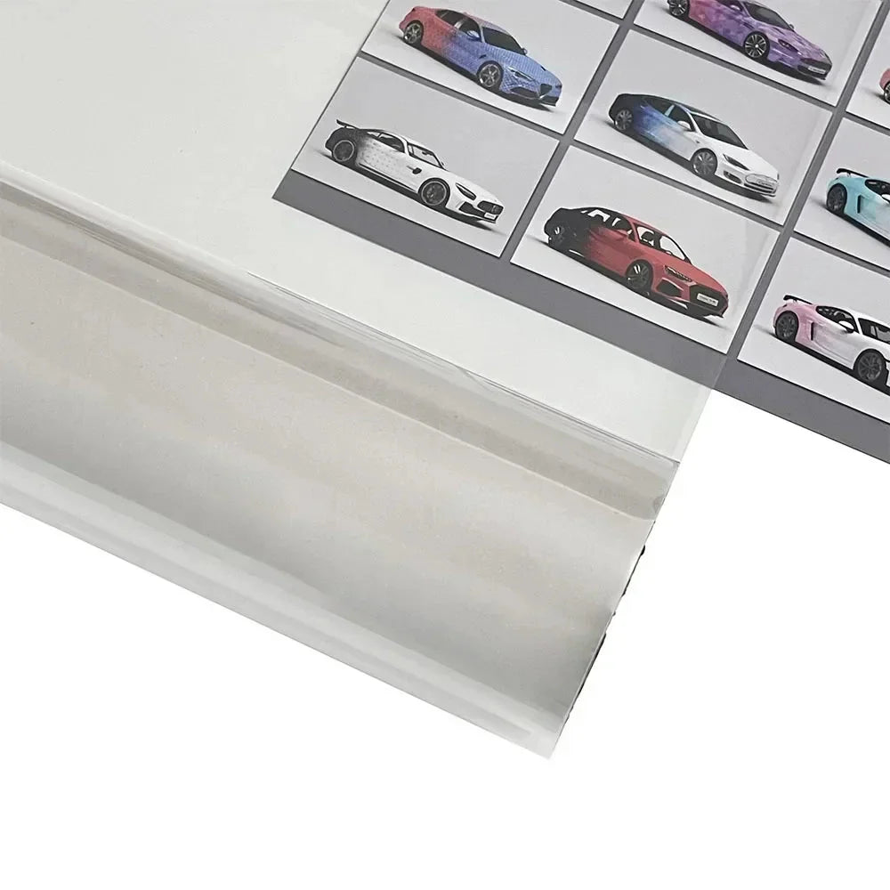 Gloss Transparent Light Black Smoke Headlight & Taillight Tint Film | Premium PVC Car Wrap