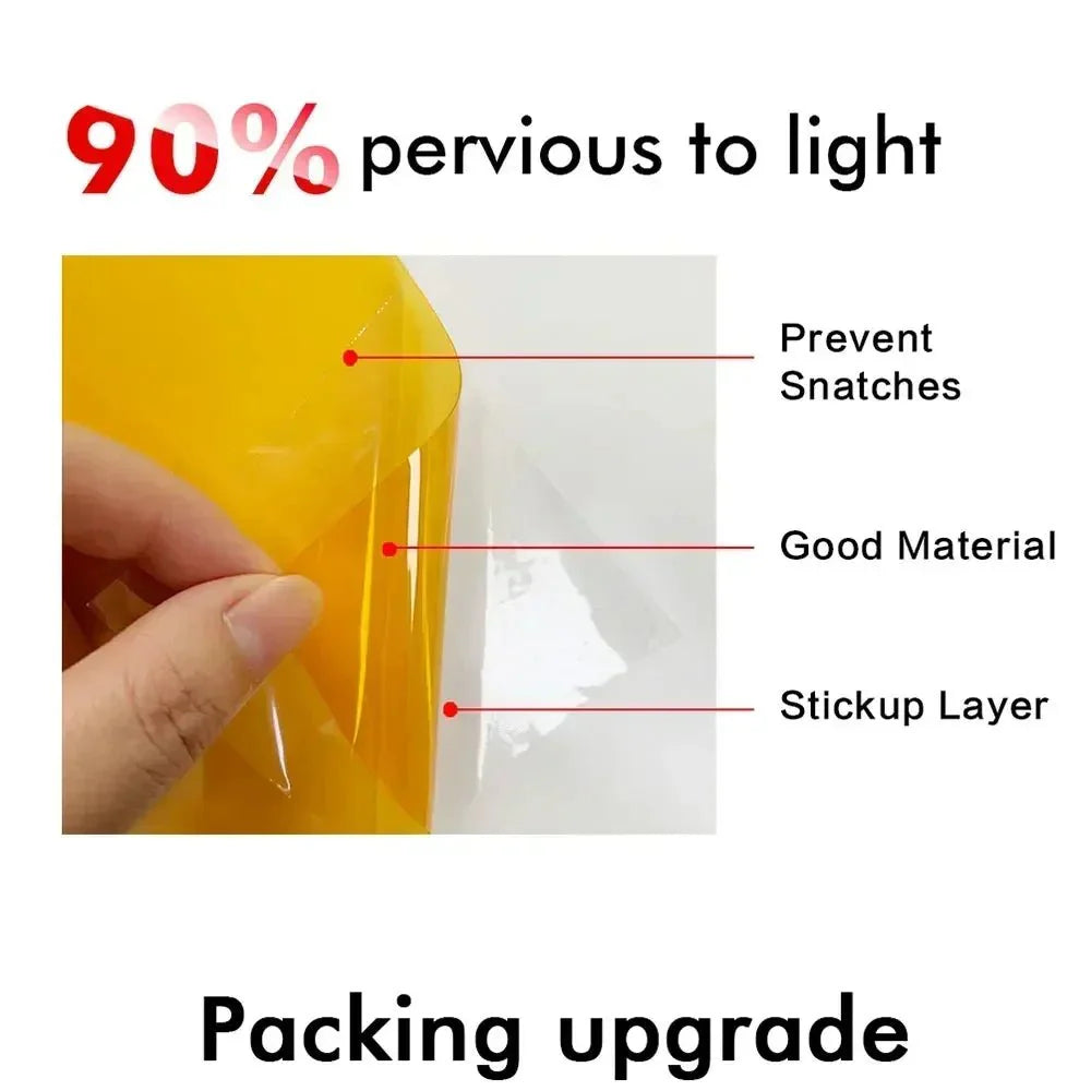 Gloss Transparent Light Black Smoke Headlight & Taillight Tint Film | Premium PVC Car Wrap