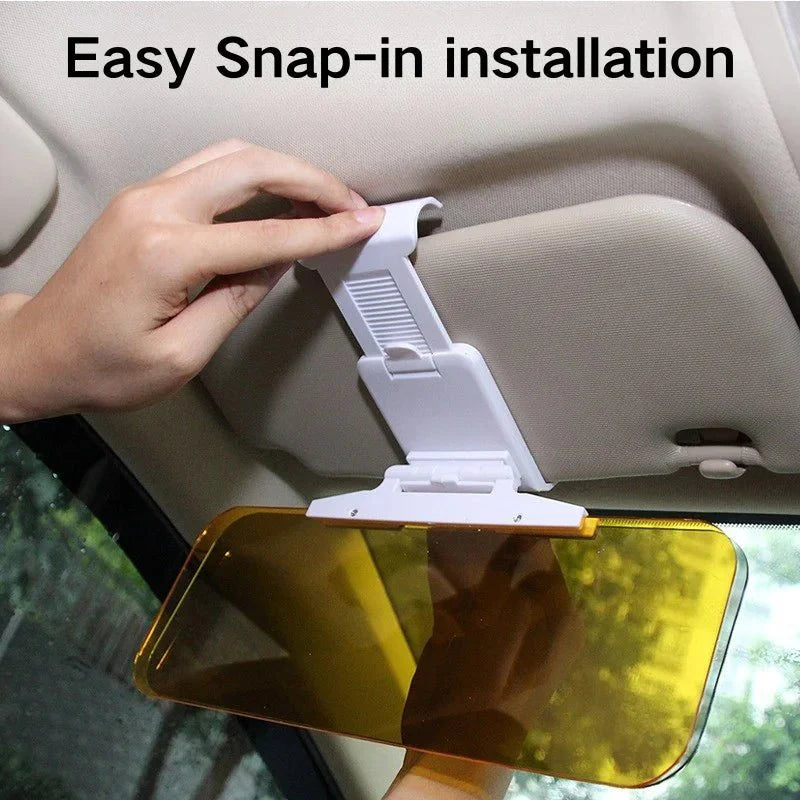 HD Anti-Glare Car Sun Visor | Day & Night Driving Glasses with UV Protection