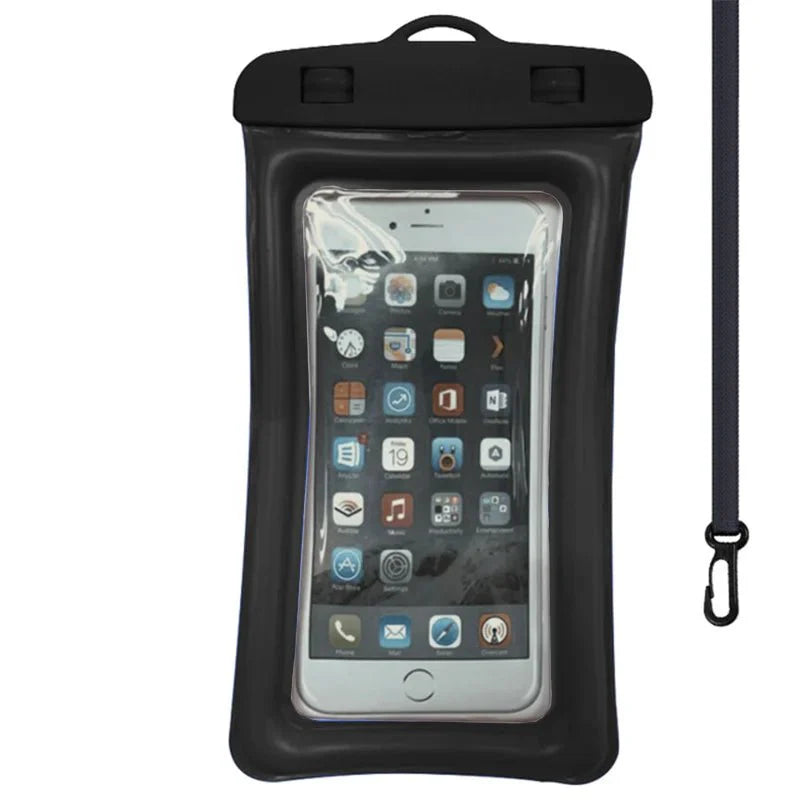 IP68 Universal Waterproof Phone Case Bag | Touch-Sensitive Pouch for iPhone, Samsung, and More