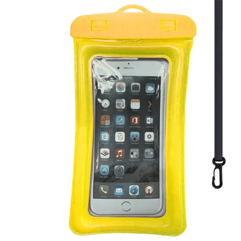 IP68 Universal Waterproof Phone Case Bag | Touch-Sensitive Pouch for iPhone, Samsung, and More