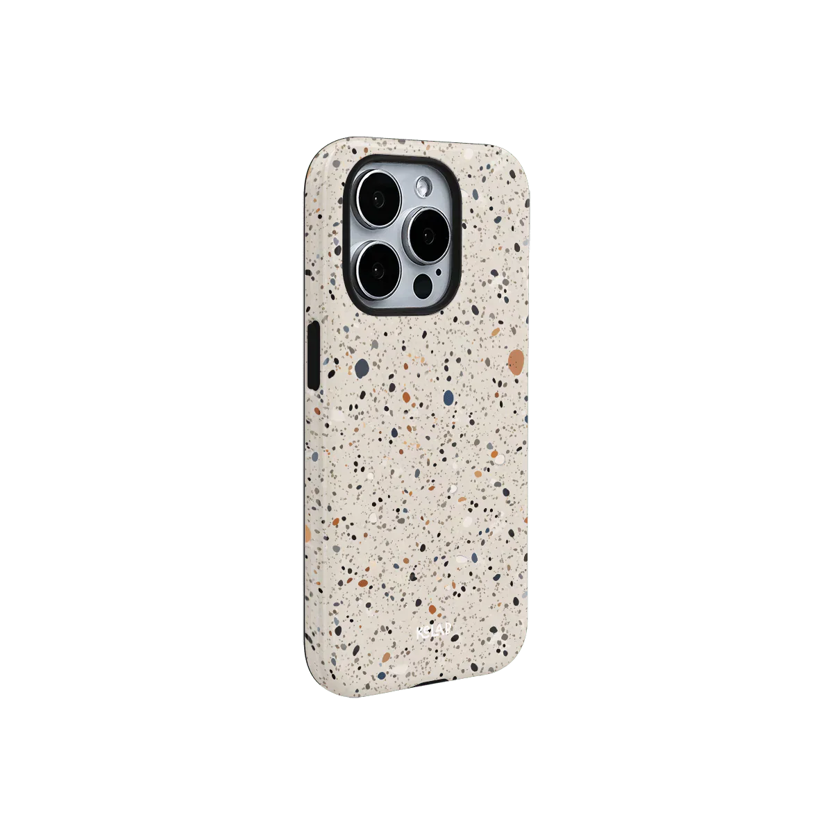 Ivory Haze | Ivory Paint Splatter iPhone Case