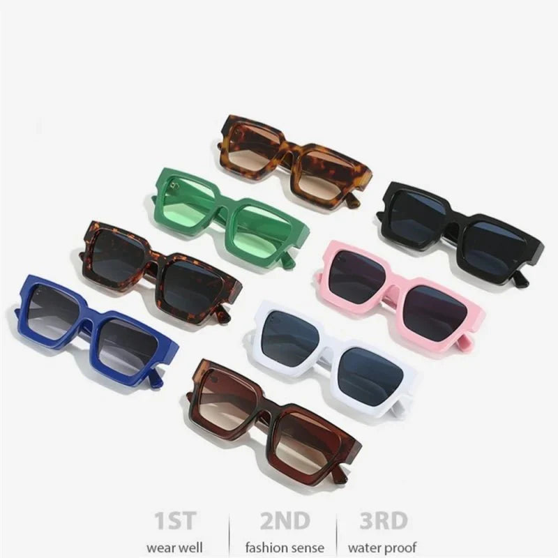 Square Frame Sunglasses | UV Protection Anti-Reflective Large Lens Design