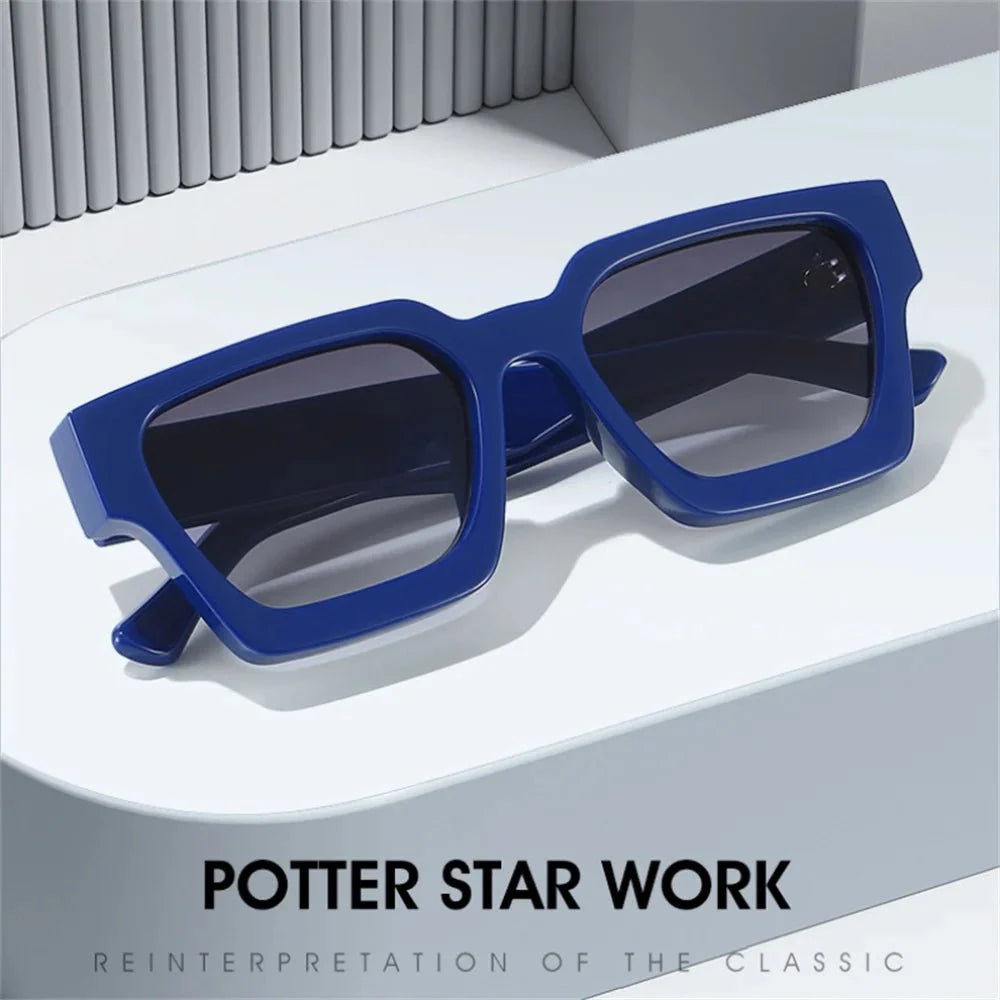 Square Frame Sunglasses | UV Protection Anti-Reflective Large Lens Design
