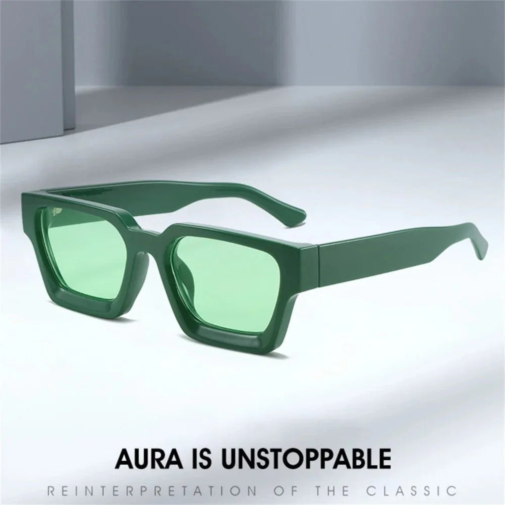 Square Frame Sunglasses | UV Protection Anti-Reflective Large Lens Design
