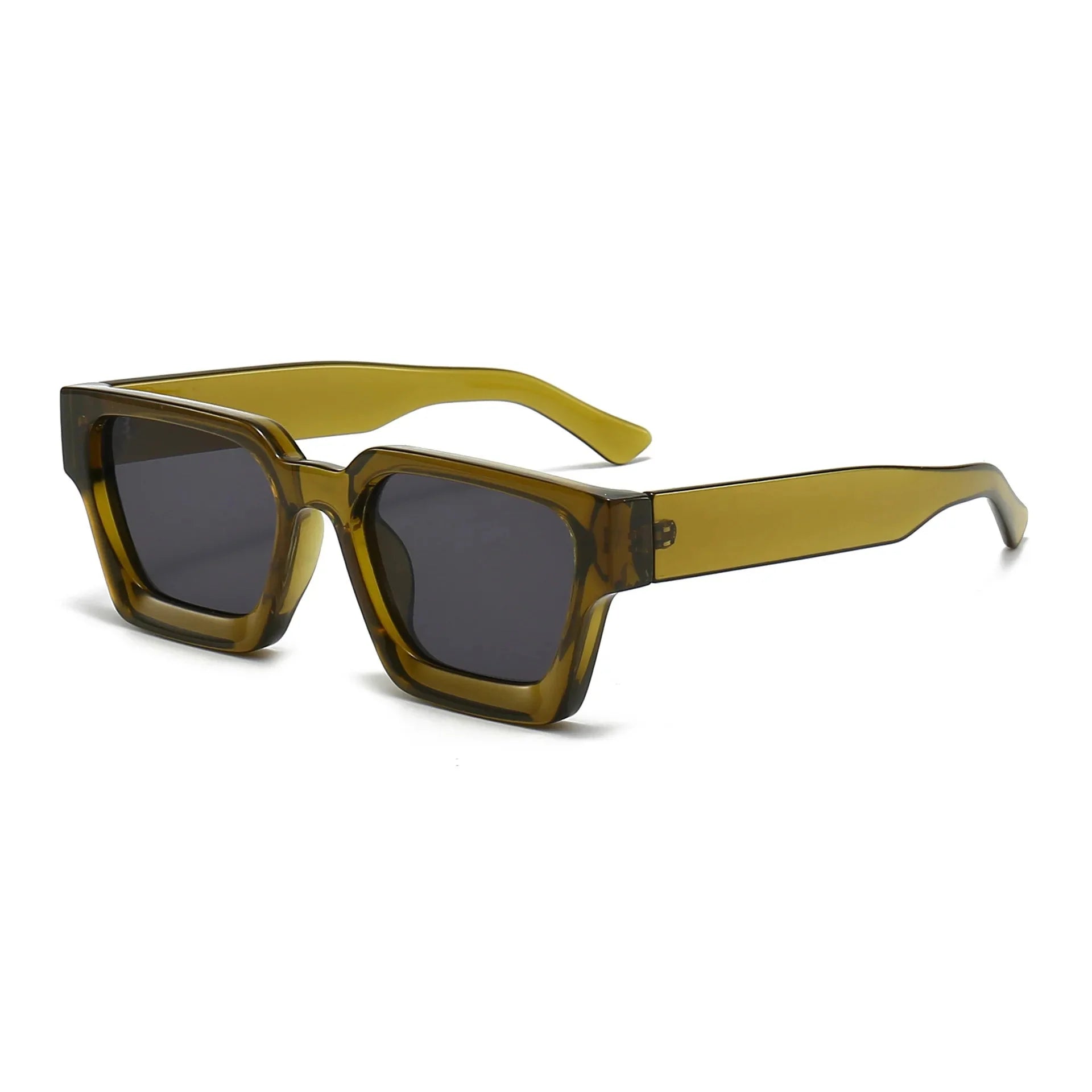 Square Frame Sunglasses | UV Protection Anti-Reflective Large Lens Design