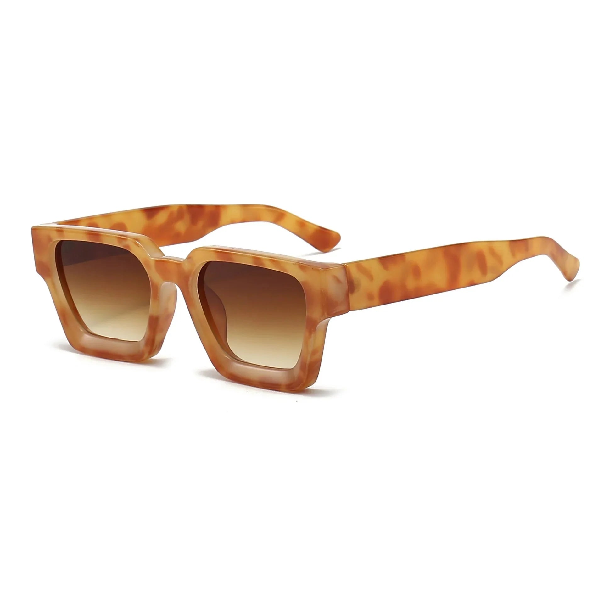 Square Frame Sunglasses | UV Protection Anti-Reflective Large Lens Design