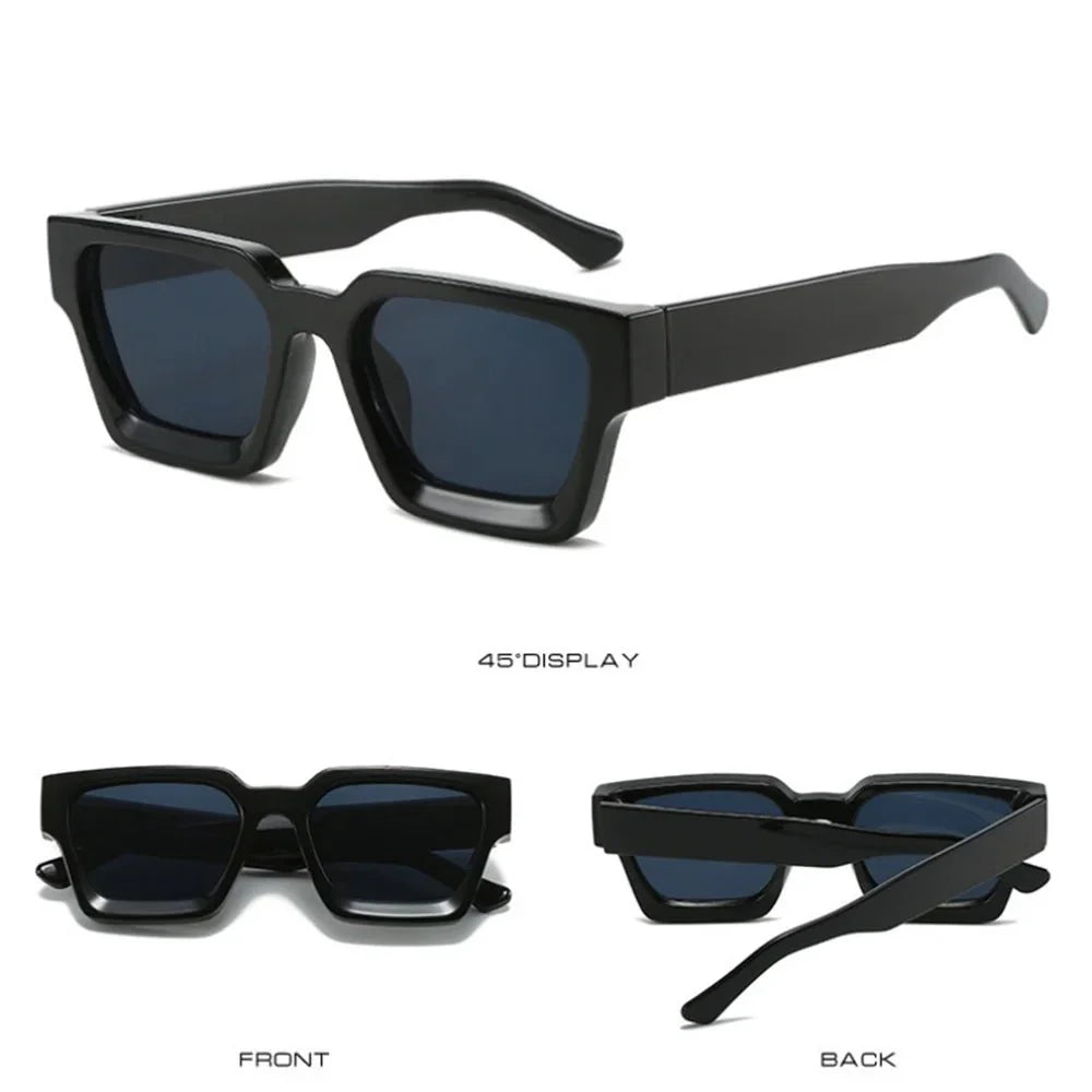 Square Frame Sunglasses | UV Protection Anti-Reflective Large Lens Design