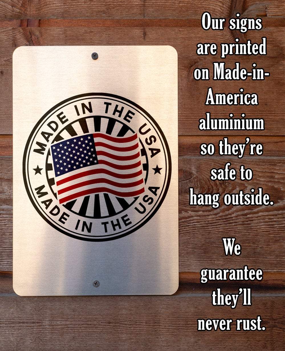Learn to Fly - Metal Sign