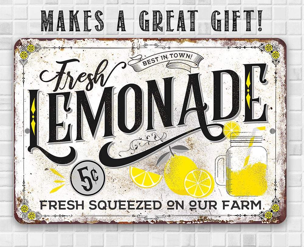Lemonade - Metal Sign