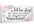 Let Her Sleep - Canvas