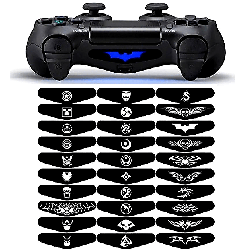 PS4 Lightbar Stickers | LED Decal Skins for DualShock 4