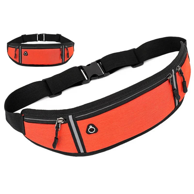Waterproof Running Waist Bag | Lightweight Reflective Fanny Pack for Sports