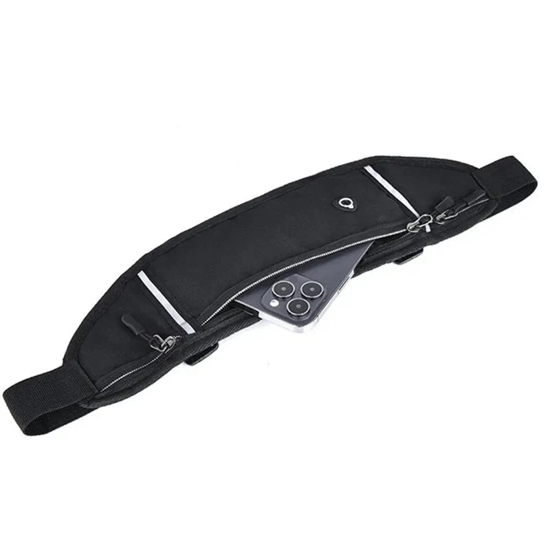 Waterproof Running Waist Bag | Lightweight Reflective Fanny Pack for Sports