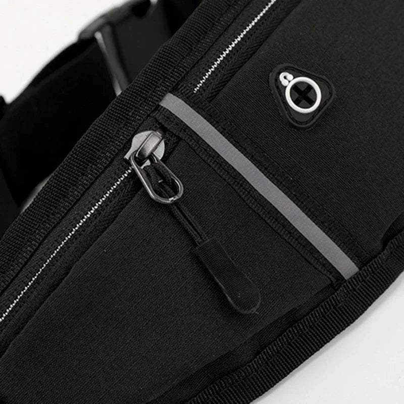 Waterproof Running Waist Bag | Lightweight Reflective Fanny Pack for Sports