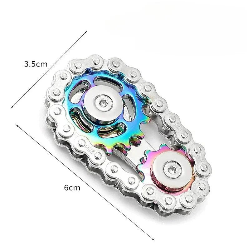 Metal Fidget Spinner | CNC Machined Stainless Steel Desk Toy