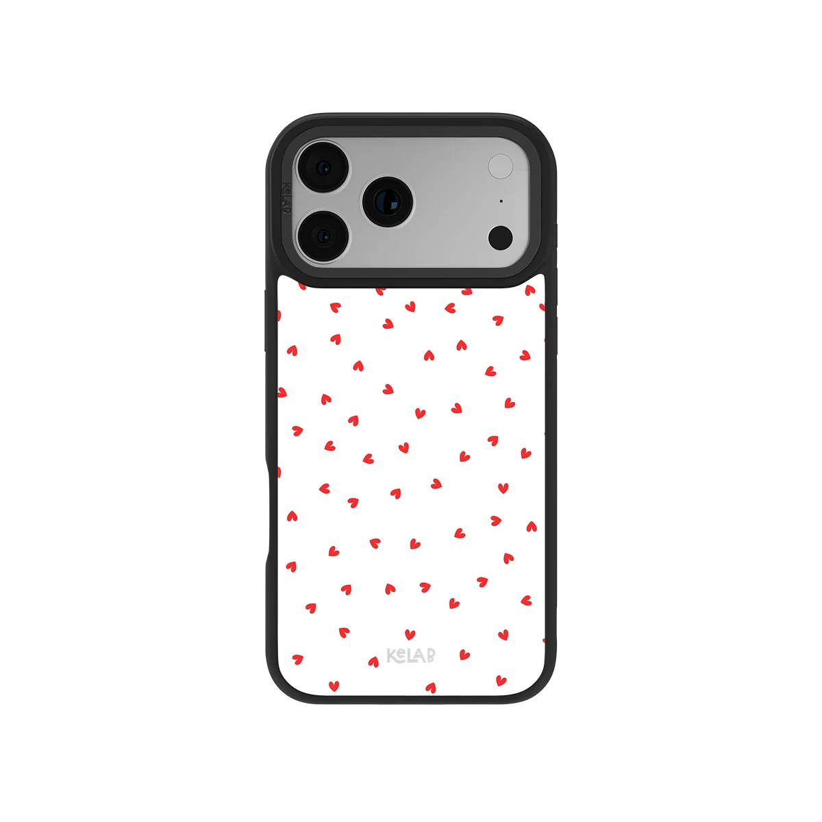 Minimalist Love | Red Heart iPhone Case