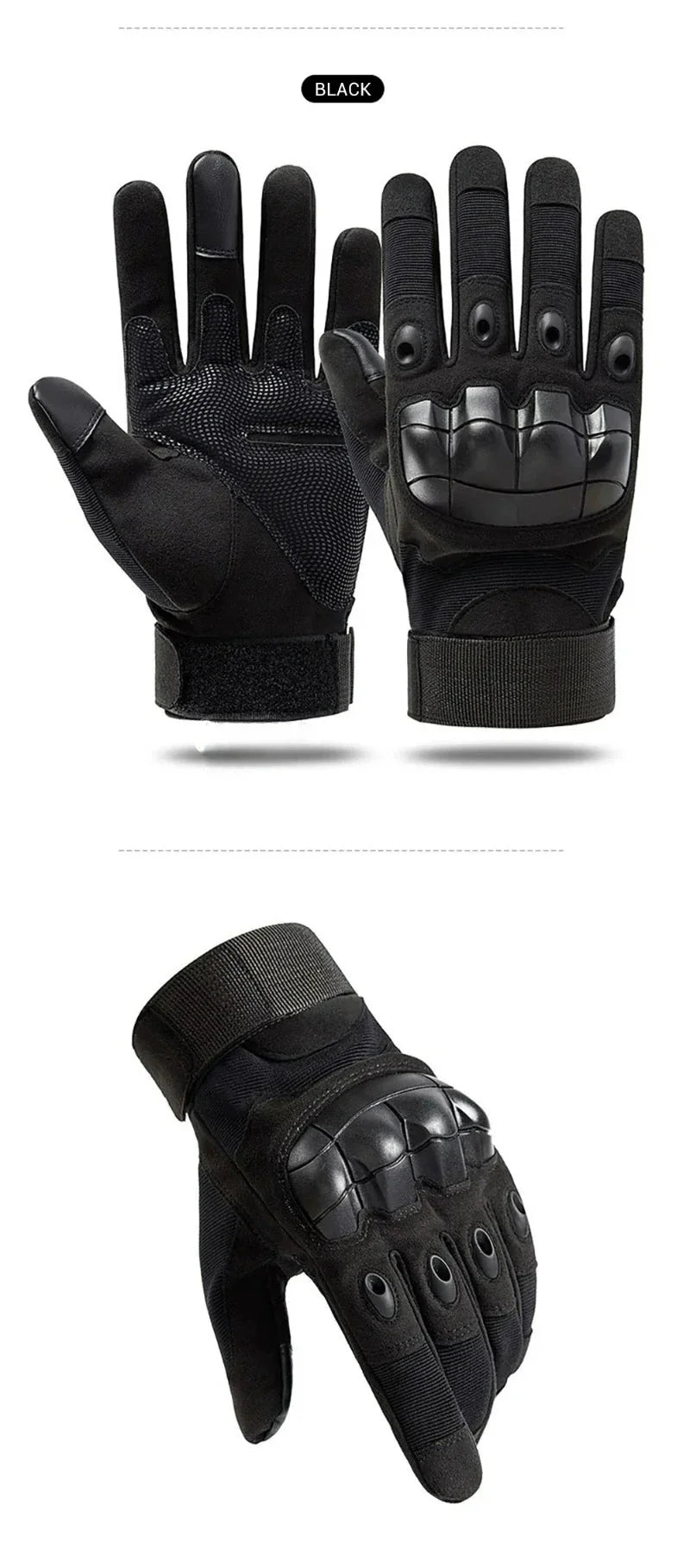 Motorcycle Tactical Gloves | Waterproof Touch Screen Full & Half Finger Options