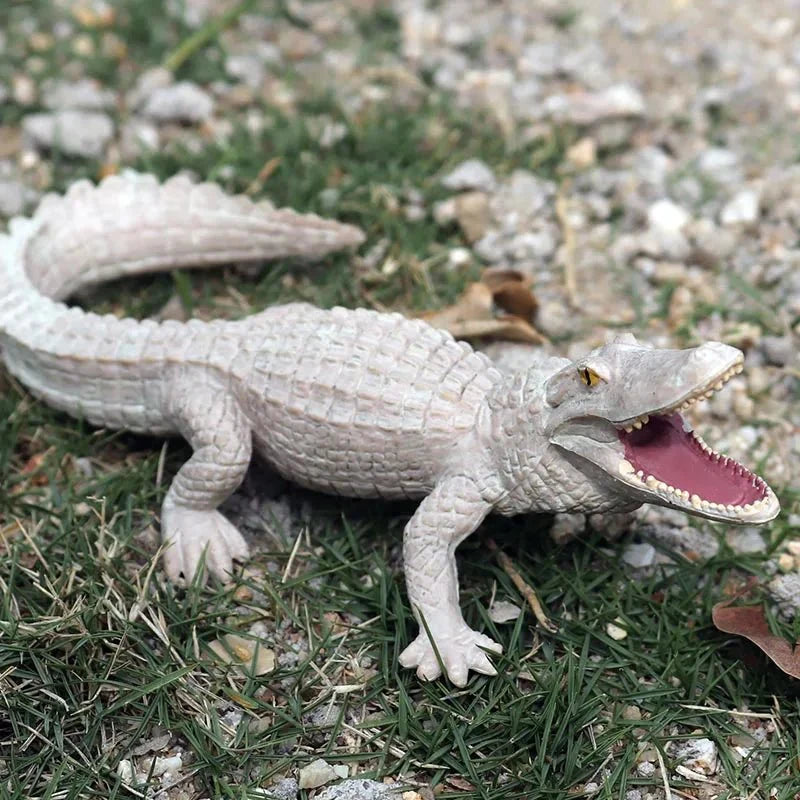 Sarcosuchus Crocodile Action Figure | Hand-Painted Wild Animal Model