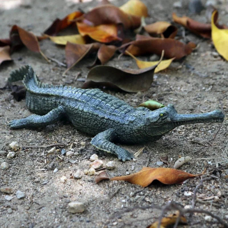 Sarcosuchus Crocodile Action Figure | Hand-Painted Wild Animal Model