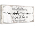 Personalized - Baby Name - Canvas
