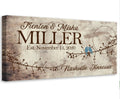 Personalized - Birds On A Branch - Canvas