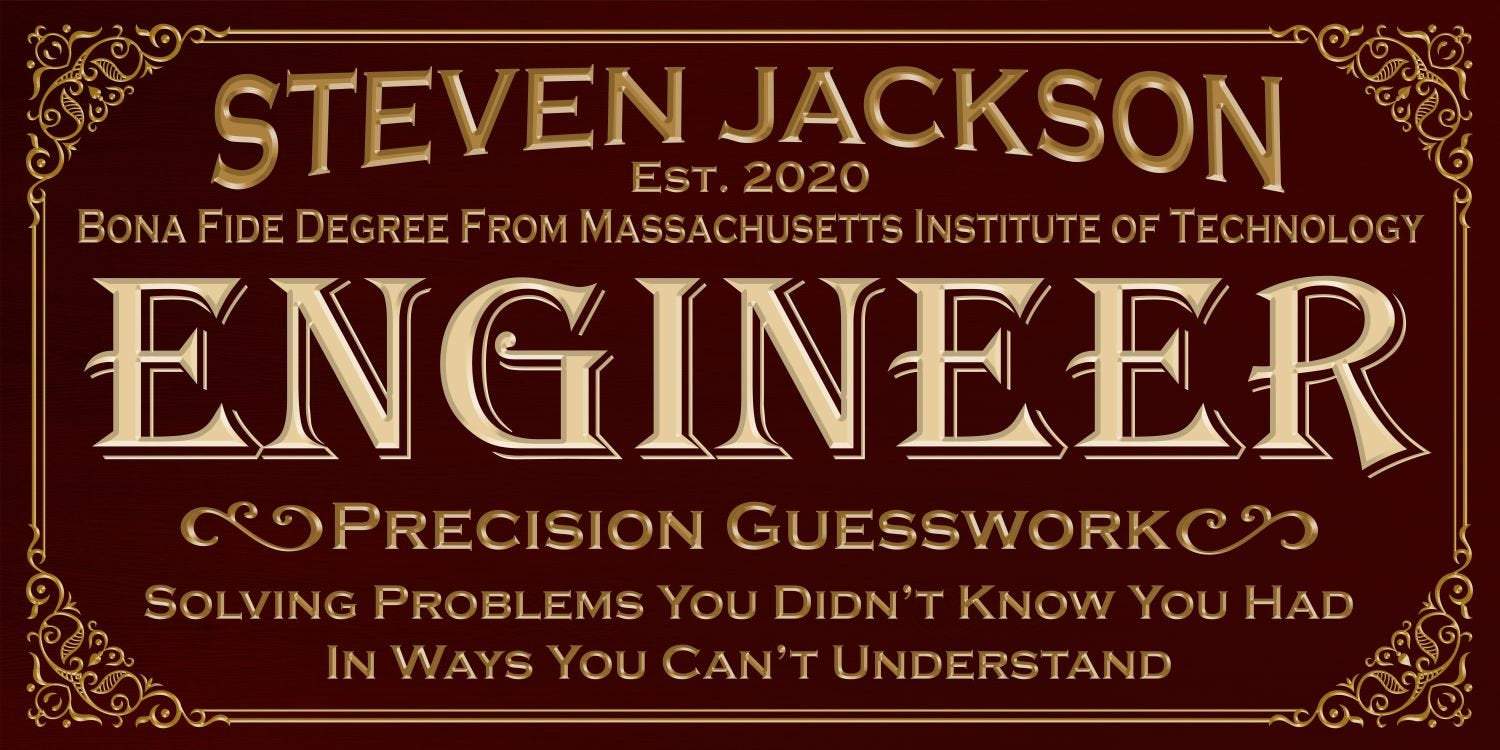 Personalized - Professional Engineer - Canvas