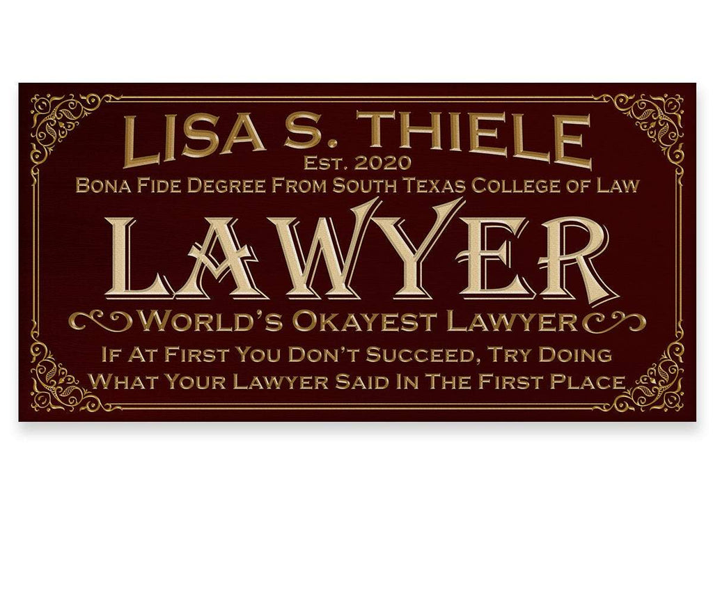 Personalized - Professional Lawyer - Canvas